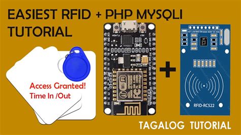 how to connect rfid reader to mysql database|nodemcu rfid to php.